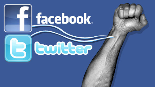 twitter & fb